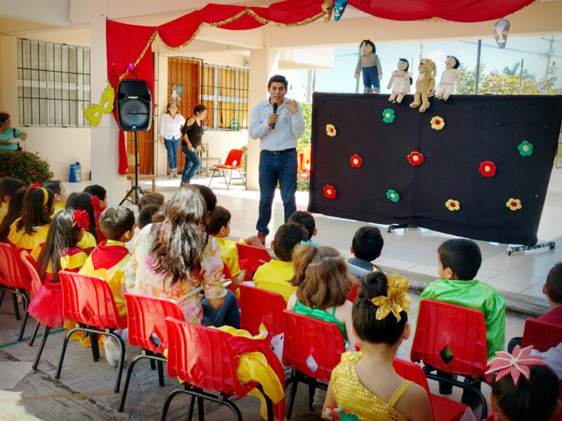 Inculcan Cultura De Autoproteccion A Ninos Mediante Teatro Guinol Campeche Com Mx