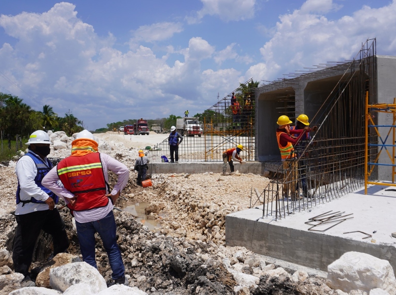 Lluvias afectan trabajos del tren maya: Necesario capacitar al personal de campo - Campeche.com.mx